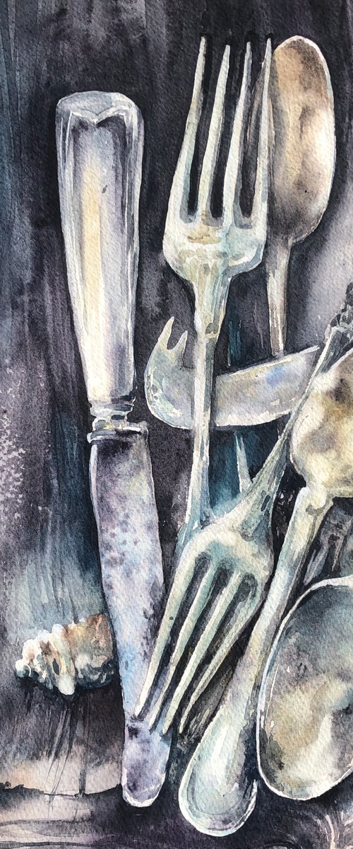 Cutlery #5 by Larissa Rogacheva