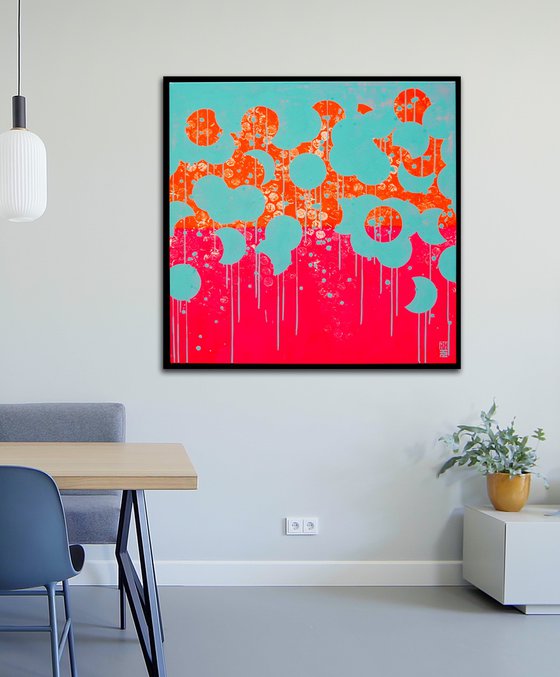 Neon pop colors