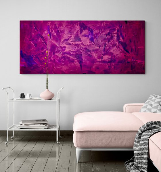 Pink purple abstract no. 4724