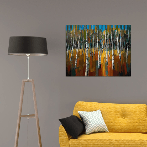 The Golden Birchwood