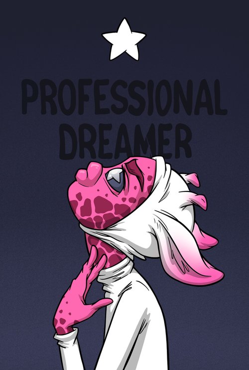 Professional Dreamer by Anastasiia Comicada