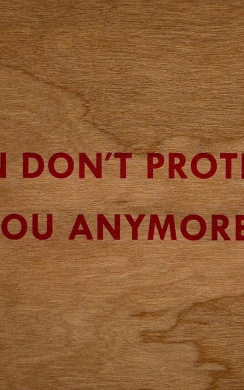 Expiring For Love is Beautiful But Stupid by Jenny Holzer