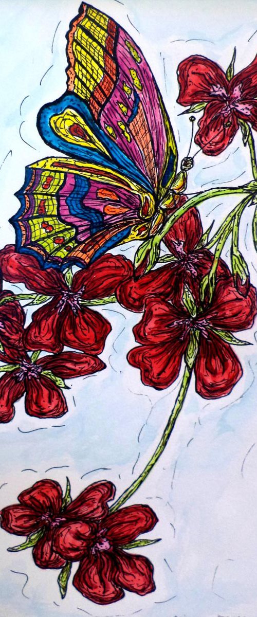 Crimson Fancy by Kim Jones Miller