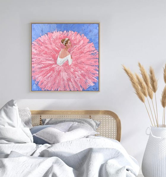Ballerina in Pink Tutu