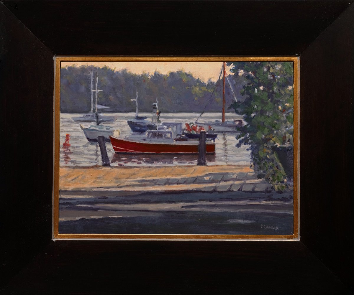 Bass Harbor Boats by Daniel Fishback