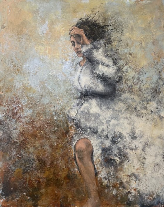 Between field and wind