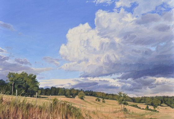 Summer Storm in the Velay