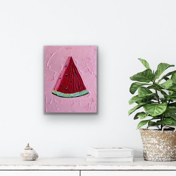 Watermelon slice (pink)