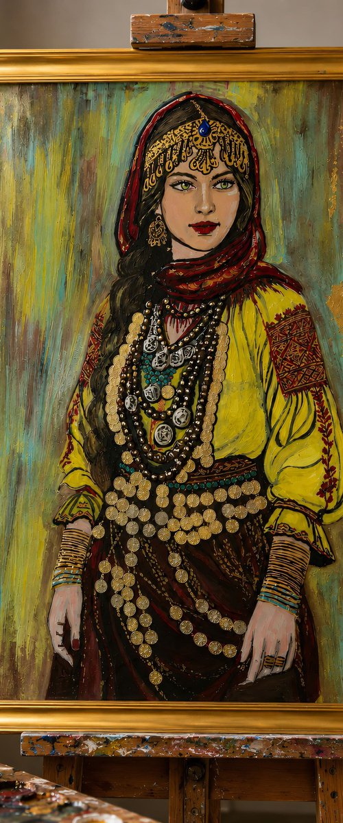 Golden Traces by Belgin Parlak