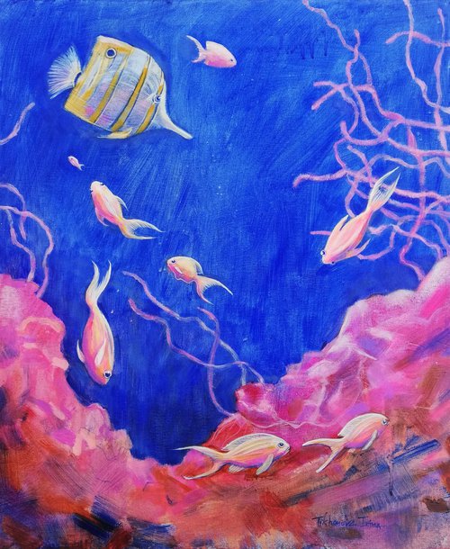 Underwater world №2 by Irina Tikhonova