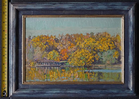 Pond at the Sukhanovo estate