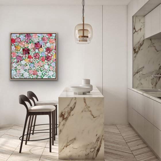 Garden of Happiness - Framed