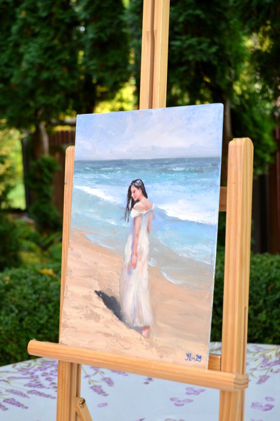 In solitude by the sea