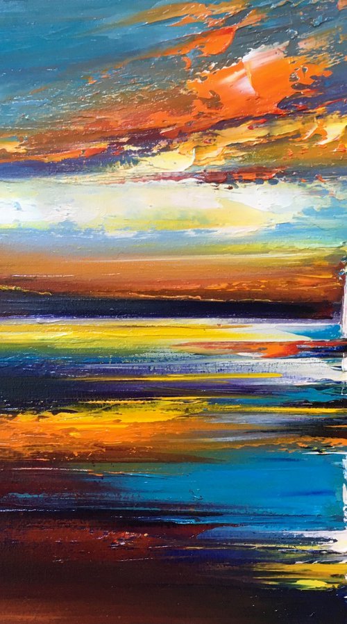 Small lighthouse by Olena  Romanenko