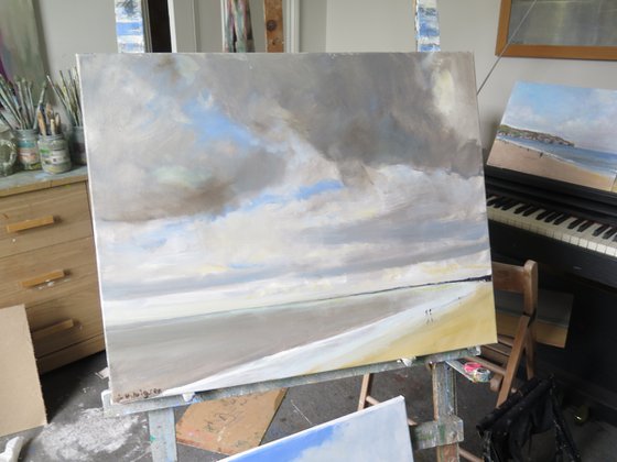 Bridlington Beach, April 22