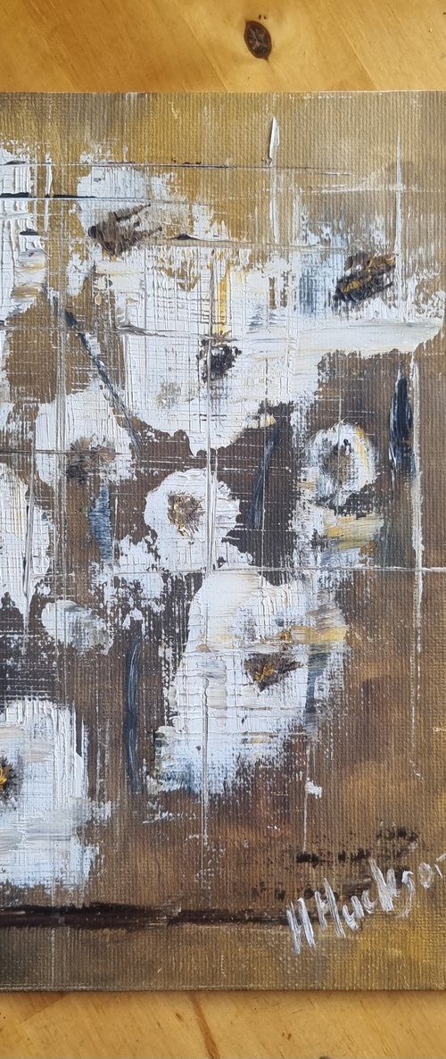 Traces of White - Oils by Hayley Huckson