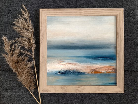 Three Seas, framed