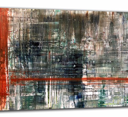 Intersecting Textures (60x24in) by Robert  Tillberg