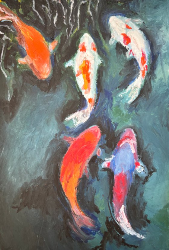 Koi pond