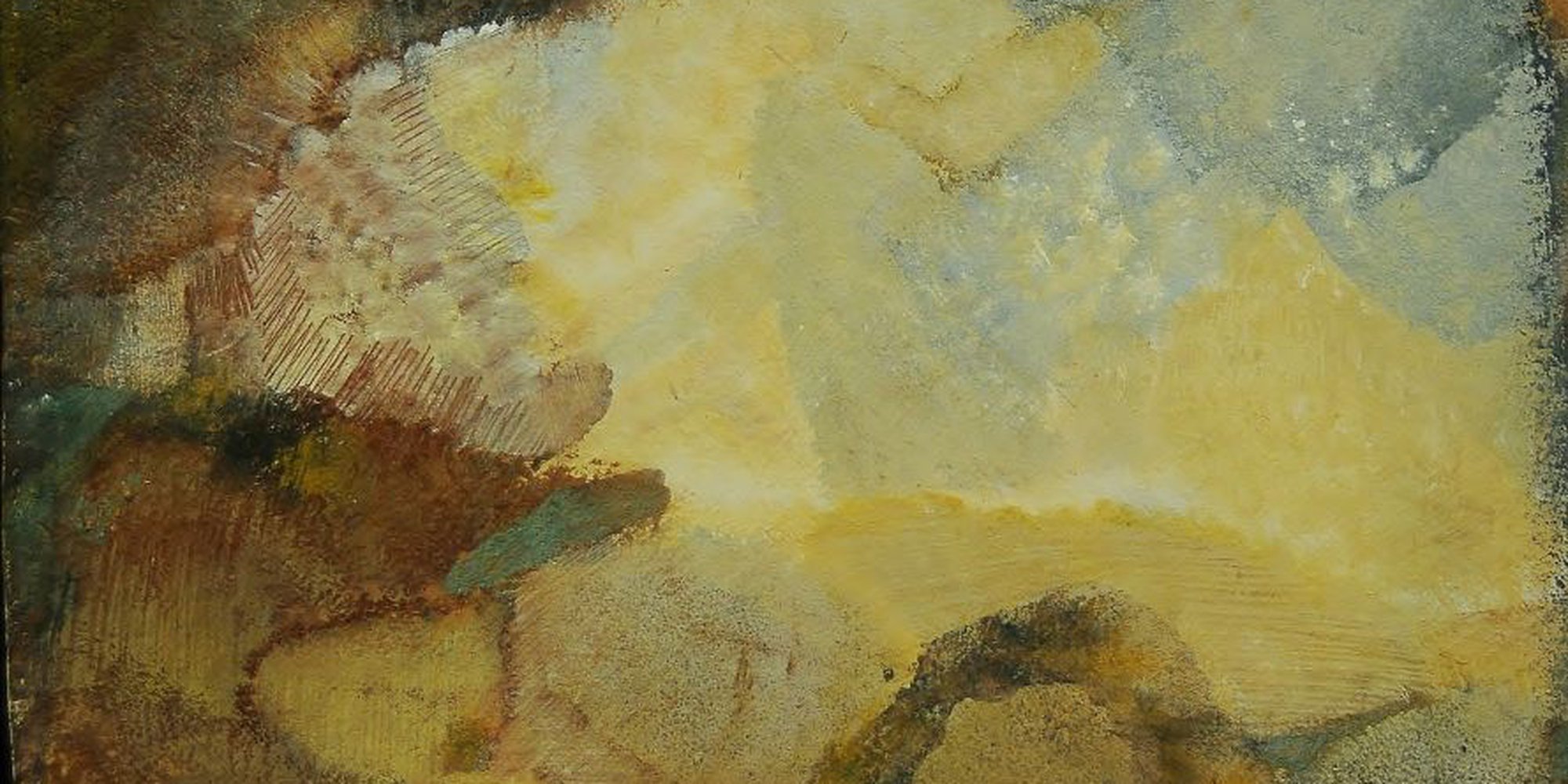 Art of the Day: "Katherine  Green, Turtle on the River Bed, 2013" by Katherine  Green