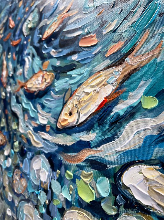 Amber in the Deep Blue