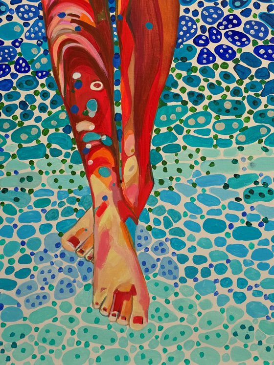 Underwater Green Blue