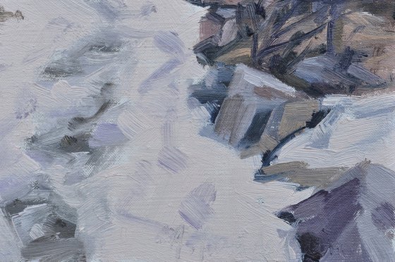 Winter light over the Mézenc