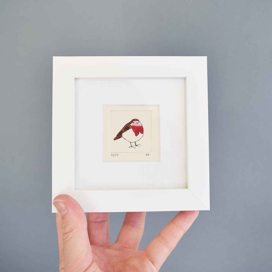 Mini framed robin
