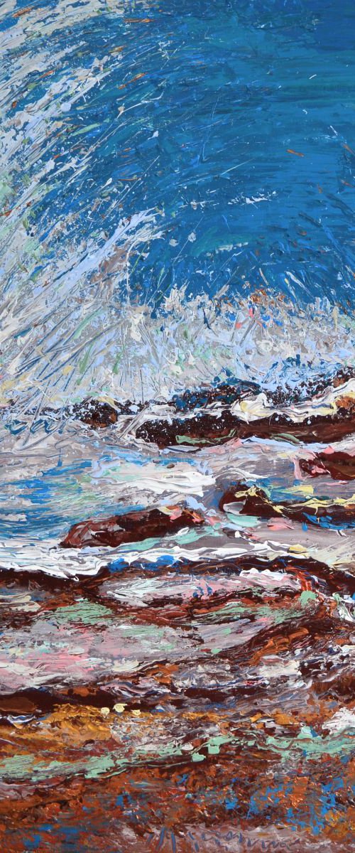 Ocean Waves by Adriana Dziuba
