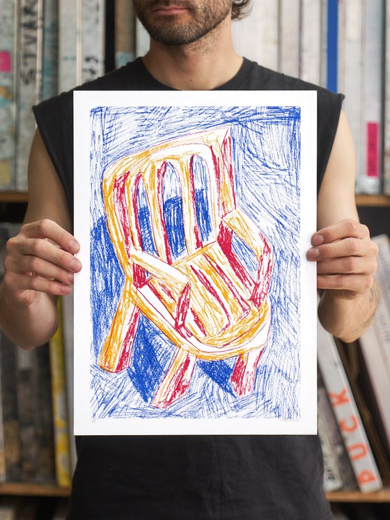 The Yellow Chair, Limited Edition Print