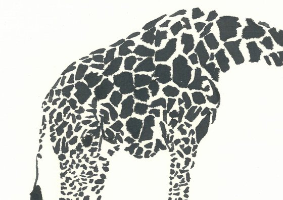 Giraffe I Animal Drawing