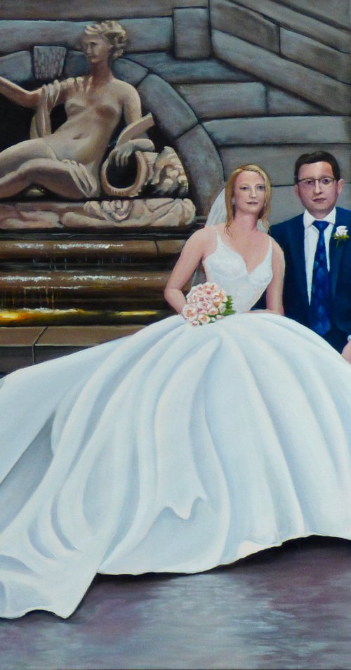 G and J’s Wedding Portrait by Gilbert Lessard