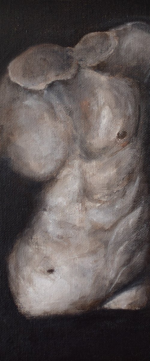 Study of a Marble Torso by Veronica Lamb