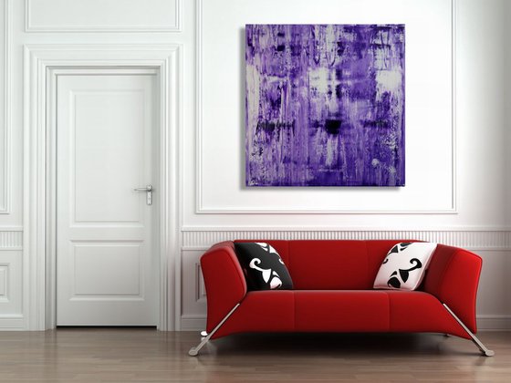 Purple Haze (aka. Scream Of The Ghost) (70 x 70 cm) (28 x 28 inches)