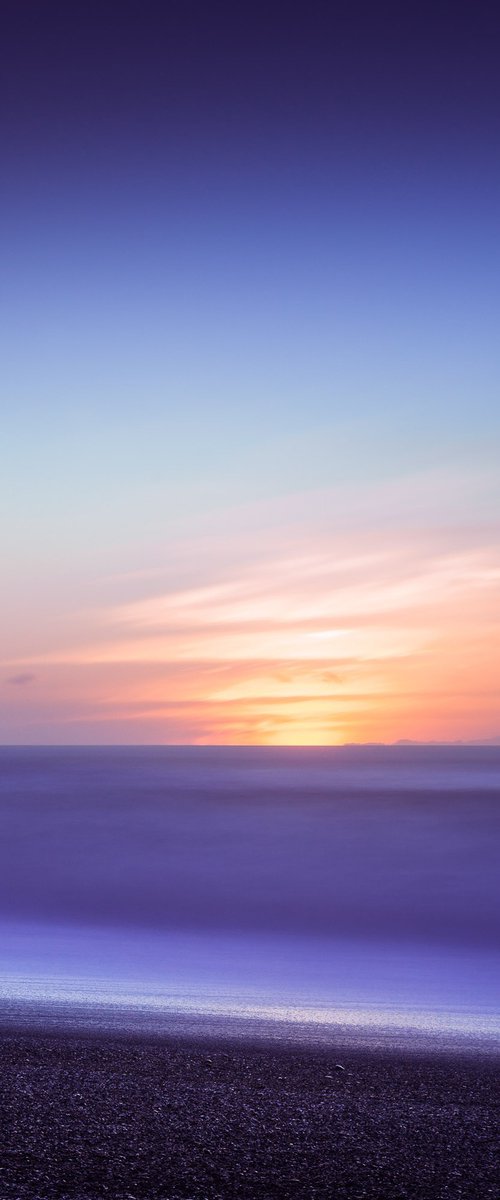 Twilight Waves, Iceland by Lynne Douglas