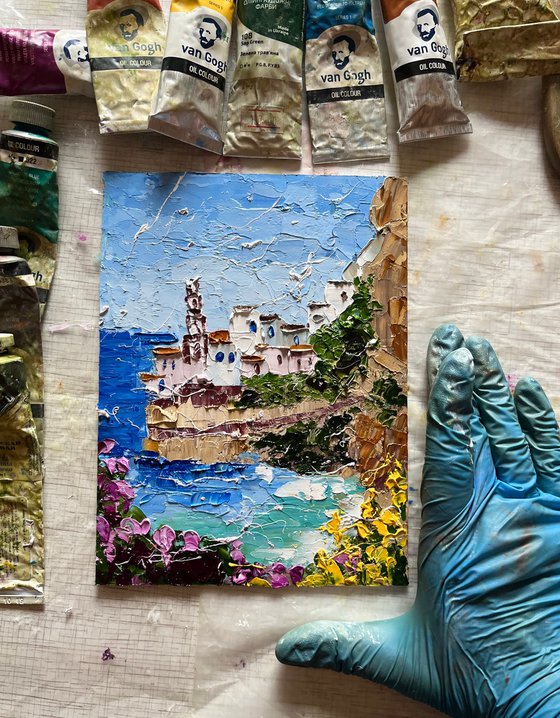 Amalfi Coast Painting