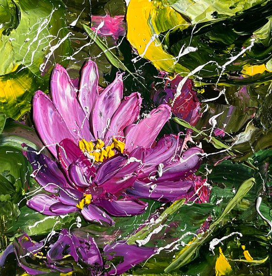 Water Lily Painting