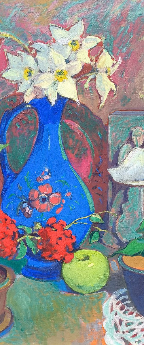 A Table in Full Bloom by Hayk Makyan