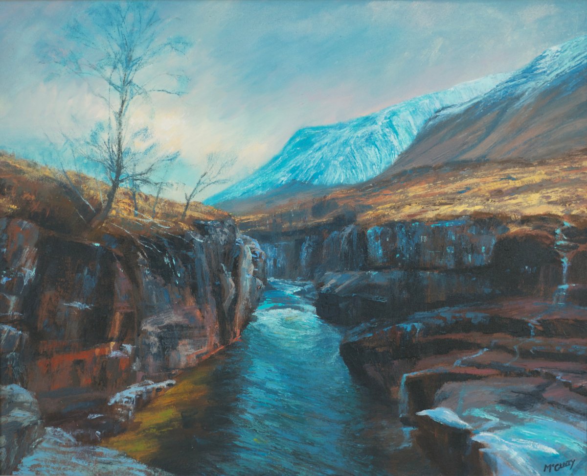 WINTER GORGE, ETIVE by KEVAN MCGINTY