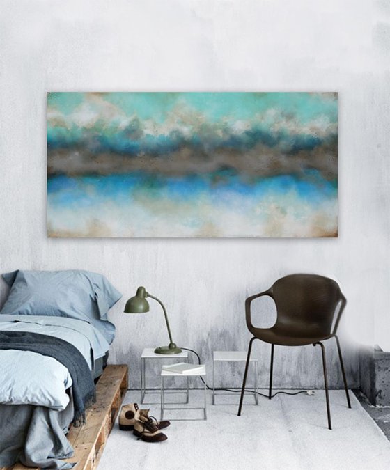 seascape (140 x 70 cm)