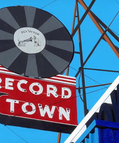 Record Town by Horace Panter
