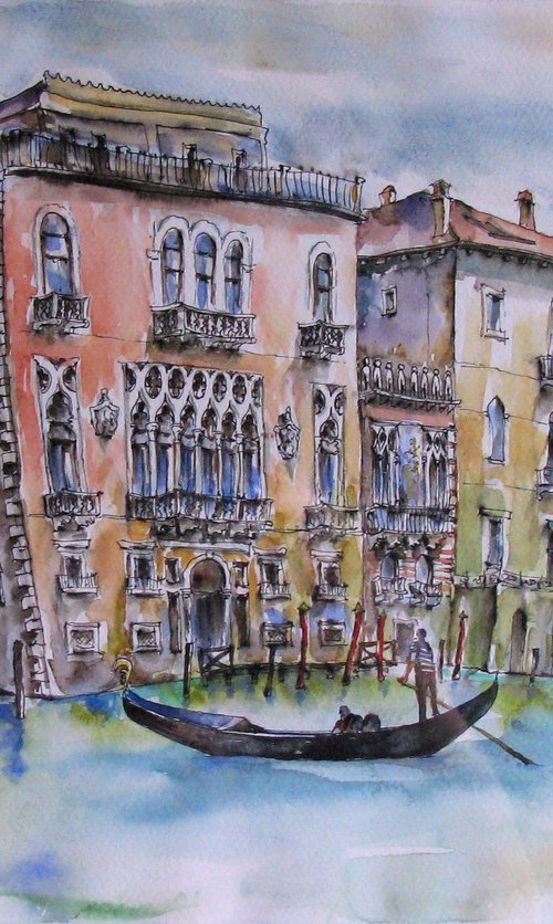 Venice - Canale Grande by Székelyhidi Zsolt