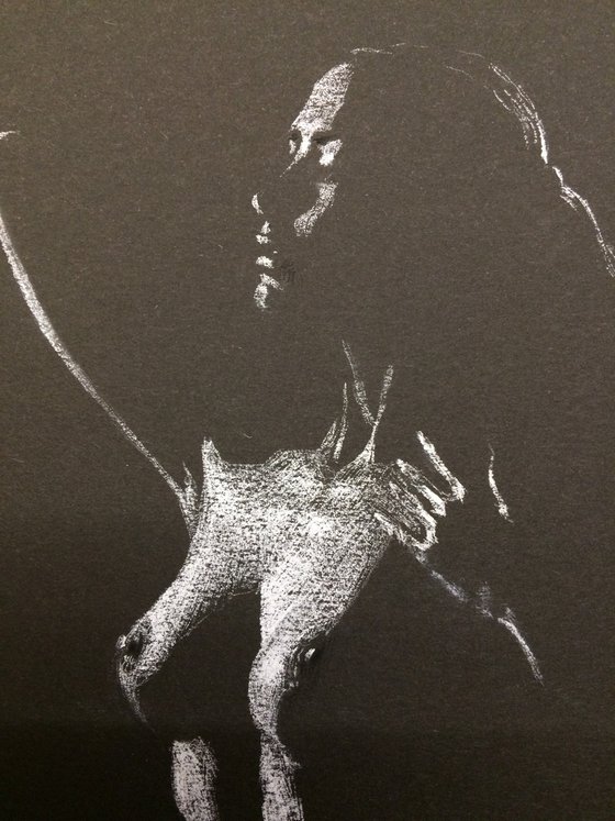 Nude noir #279 (21X29)cm