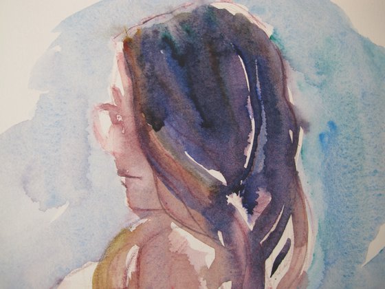 reclining female nude