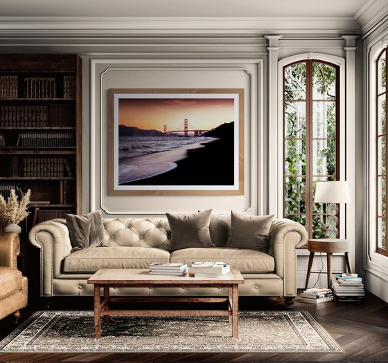 DAWN AT THE GOLDEN GATE