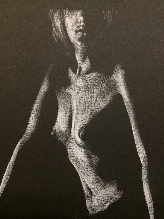 Nude noir #313 (21X29)cm