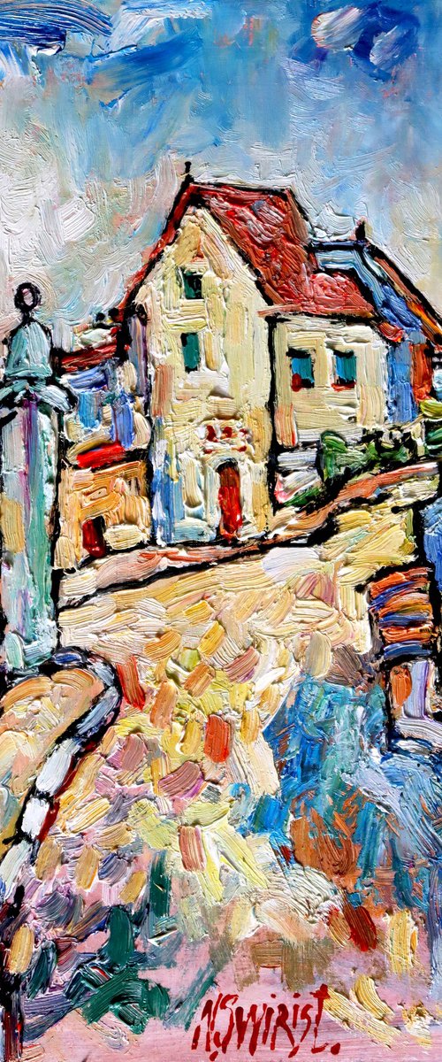 Somewhere in the south of Provence. by Nikifor Swiristuhin