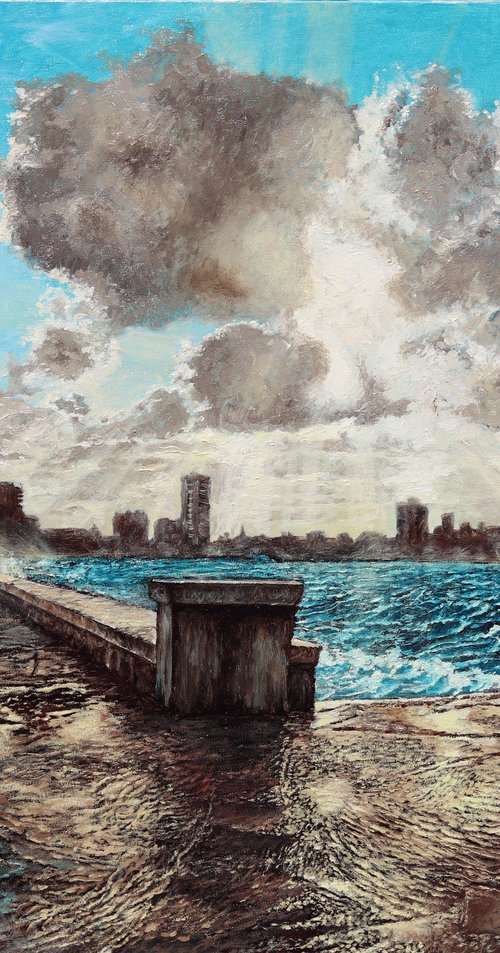 Este del malecón. La Habana. by Jesús Gómez