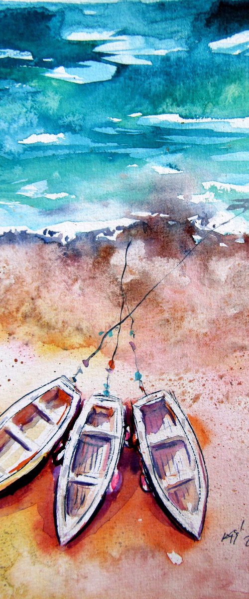Boats VI by Kovács Anna Brigitta