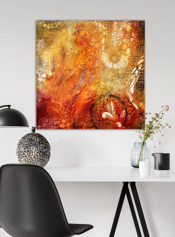 Golden Ember Bloom